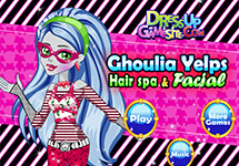 Lavar y maquillar a Ghoulia Yelps