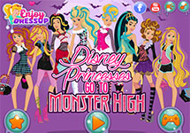 juegos de monster high y de princesas