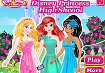 Vestir a las Princesas Disney en el instituto
